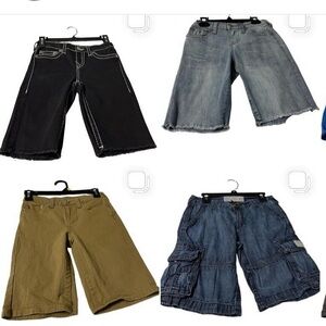 Boys True Religion (6) pair of shorts bundle size 10